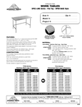 Spec Sheet