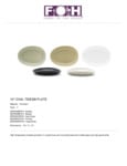 10" Plate_FOH Tides Collection