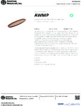 American Metalcraft AWMP Specsheet