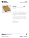 124BBRBCS_specsheet 124BBRBCS_specsheet