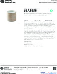 American Metalcraft JBASES8 Specsheet American Metalcraft JBASES8 Specsheet