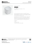 124MSJ5CS_specsheet 124MSJ5CS_specsheet