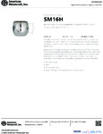 American Metalcraft SM16H Specsheet American Metalcraft SM16H Specsheet