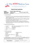 Spec Sheet