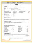 Spec Sheet