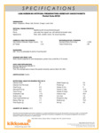 Spec Sheet
