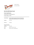 Bob's Red Mill Gluten Free Potato Starch Nutrition