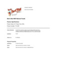 Bob's Red Mill 25 lb. Potato Flour Nutrition Information