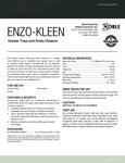 Enzo-Kleen Grease Trap Block Specsheet