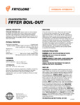147FCBOILOT25_Fryer Boil-Out_Spec Sheet