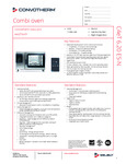 16-Convotherm maxx pro - easyTouch 6.20 Electric Spritzer - Specification UL