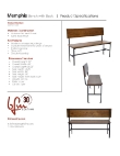 bfm seating Memphis Specsheet