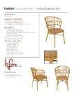 163PH28CNT_Roatan Arm Chair_Spec Sheet