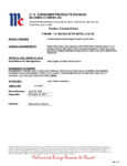 Spec Sheet