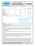 Specifications Sheet Specifications Sheet
