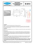 Specifications Sheet 