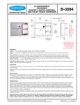Specifications Sheet 