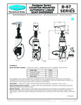 Bobrick B-878, B875 & B-872 Specsheet Bobrick B-878, B875 & B-872 Specsheet