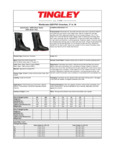 Tingley G2 17" Work Boot Specs