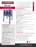 Blodget DFG-100 Spec Sheet
