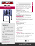 Blodget DFG-200 Spec Sheet