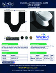 WizKid Antimicrobial Commode Mat SpecSheet