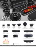 Elite Global Solutions Kobe Collection Silver Bowls