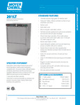 201LT Spec Sheet