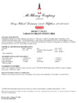 2025 TABASCO Brand Sweet Chili Specs