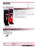 Spec Sheet Spec Sheet