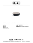 Front of The House DBO137BKC23 Kiln? 16 oz. Black Rectangle Porcelain Ovenware Dish with Lid - 12/Case Front of The House DBO137BKC23 Kiln? 16 oz. Black Rectangle Porcelain Ovenware Dish with Lid - 12/Case