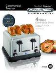 Proctor Silex 24850R Specsheet