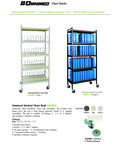 Omnicart Vertical Chart Rack 260004 Spec Sheet