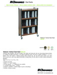 Omnicart Vertical Chart Rack #260130 Spec Sheet