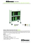 Omnicart Cabinet Style Vertical Chart Rack #261516 Spec Sheet