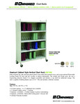 Omnicart Cabinet Style Vertical Chart Rack #261548 Spec Sheet Omnicart Cabinet Style Vertical Chart Rack #261548 Spec Sheet