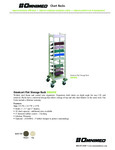 Omnicart Flat Storage Rack #264410 Spec Sheet Omnicart Flat Storage Rack #264410 Spec Sheet