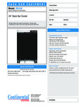 Continental BB24N Spec Sheet