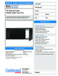 Continental BB79SNPT Spec Sheet