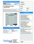 Spec Sheet Spec Sheet