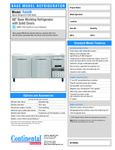 270RA68N Spec Sheet