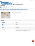 Wesco Polyethylene Drum Gauge Specsheet