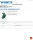Wesco Universal Strapping Truck Spec Sheet