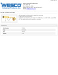 272290 Specsheet 272290 Specsheet