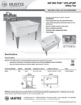 E.L. Mustee 28F BigTub SpecSheet