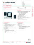 29-Convotherm maxx pro - easyDial 6.10 Gas Boiler - Specification