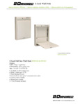 Omnimed E-LOCK FULL SIZE WALL DESK 291522_291523