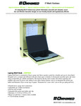 Omnimed LAPTOP WALL DESK 291559