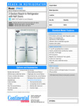 2RNHD 2RNSAHD 2RNSSHD spec sheet