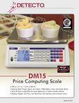 Cardinal Detecto DM15 Specs